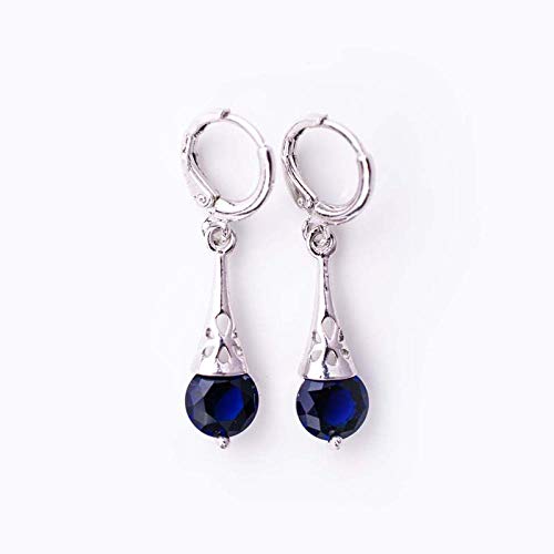 Pendientes de gota de agua pendientes de circonio pendientes pendientes creativos pendientes joyas-Icono Regalo de vacaciones de cumpleaños