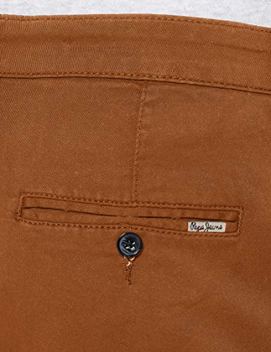 Pepe Jeans Charly Pantalones, 879cognac, 31 para Hombre