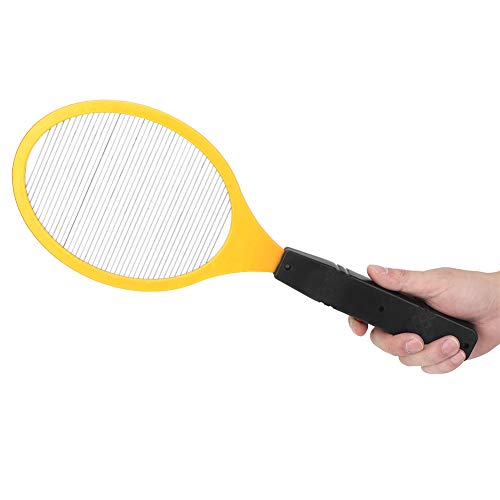Petyoung Raqueta de Mosquitos Zapper con Pilas Mosca Eléctrica Inalámbrica Matamoscas Anti Mosquitos Raqueta Zapper Insecto Asesino para Uso en Interiores Al Aire Libre