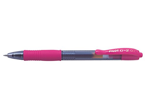 Pilot G-2 - Bolígrafos de punta redonda (gel, punta mediana), diferentes colores