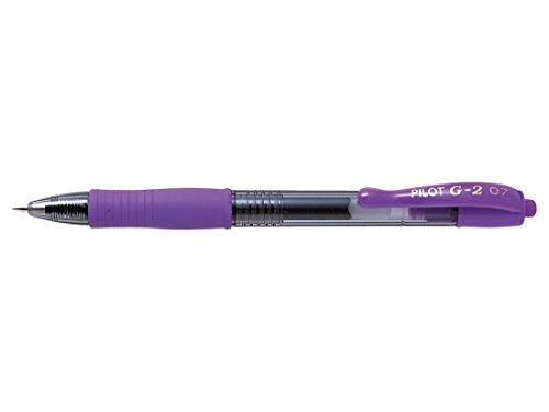 Pilot G-2 - Bolígrafos de punta redonda (gel, punta mediana), diferentes colores
