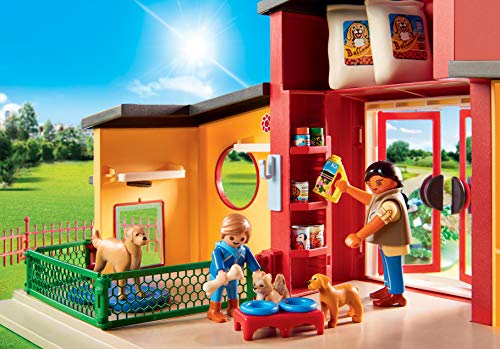 PLAYMOBIL City Life Hotel de Mascotas, a Partir de 4 Años (9275)