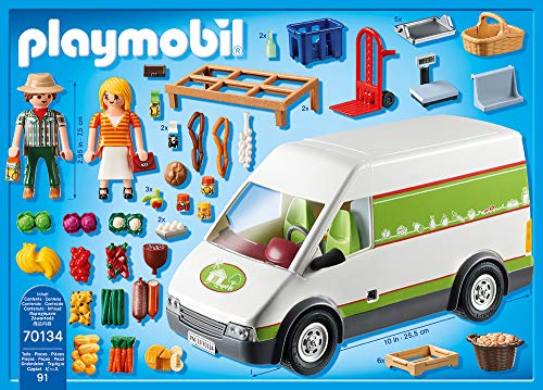 PLAYMOBIL Country Mercado Móvil, A partir de 4 años (70134)
