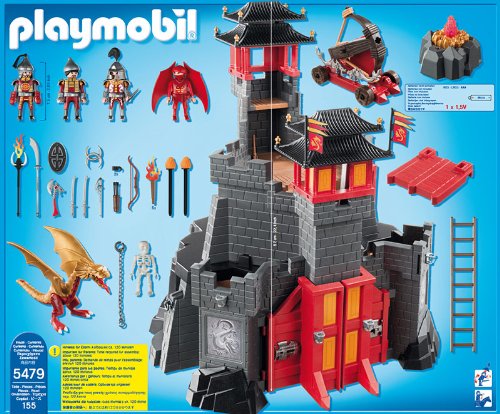 PLAYMOBIL Dragones - Gran Castillo del dragón asiático (5479)