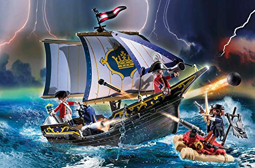 PLAYMOBIL Pirates - Carabela, a partir de 5 Años, 70412