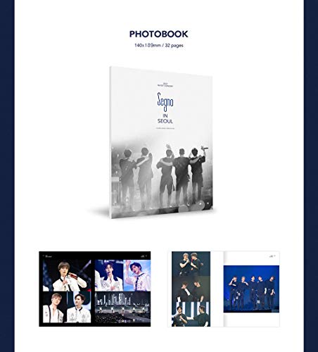 Pledis Entertainment NUEST NU'EST - 2019 NU'EST CONCERT Segno IN SEOUL BLU-RAY 2Discos+32p Photolook+Marco de fotos transparente+Juego de 5 tarjetas de fotografia+Doble lado extra Photocards Set