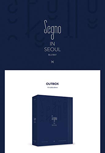 Pledis Entertainment NUEST NU'EST - 2019 NU'EST CONCERT Segno IN SEOUL BLU-RAY 2Discos+32p Photolook+Marco de fotos transparente+Juego de 5 tarjetas de fotografia+Doble lado extra Photocards Set