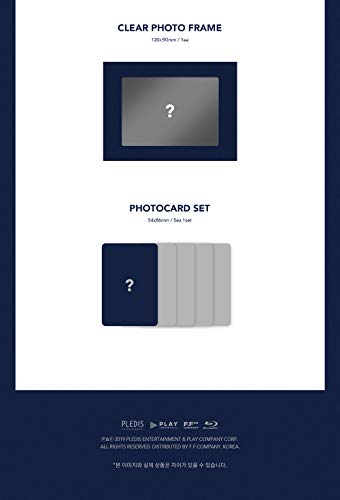 Pledis Entertainment NUEST NU'EST - 2019 NU'EST CONCERT Segno IN SEOUL BLU-RAY 2Discos+32p Photolook+Marco de fotos transparente+Juego de 5 tarjetas de fotografia+Doble lado extra Photocards Set