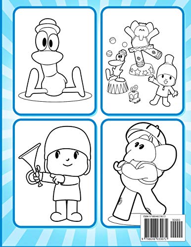 POCOYO Coloring Book: Great 48 Illustrations for Kids (2020)