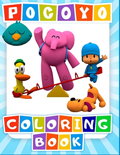 POCOYO Coloring Book: Great 48 Illustrations for Kids (2020)