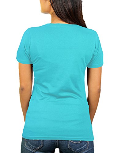 Precaución, ich Bin zu dick zum wegrennen. Ich Kämpe! - Camiseta para mujer de KaterLikoli turquesa M