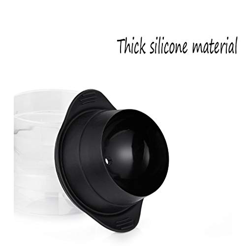 PRIDE S Hielo Rejilla Molde Whisky Redondo Cubo de Hielo máquina de Hielo Rejilla de Hielo Silicona esférica Hielo Grande congelado Hockey sobre Hielo casa Caja de Hielo (Size : 8.5cm*8cm)