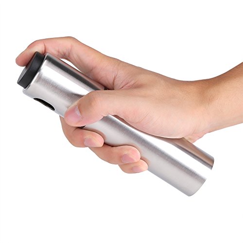 Pulverizador de Aceite Dispensador de Botellas de Rociado de Acero Inoxidable para Cocinar Hornear Asar Parilla Freír Socialme-EU