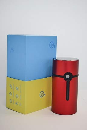 Purificador de Aire portátil, Mini generador de ozono. Air Purifier. Esterilizador, Ionizador. Desodoriza y desinfecta Espacios del hogar. Elimina Hongos, bacterias, Virus, ácaros y Malos olores