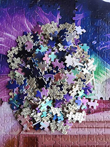 Puzzle 1000 Piezas-Adultos Puzzle De Madera-3D Puzzle Clásico Campo De Arroz Y Nubes Blancas Coleccionables Diy Decoración Casera Moderna Regalo 75X50Cm
