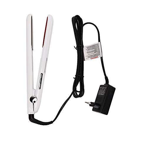 Qkiss - Plancha de pelo ultrasónica por infrarrojos, pantalla LCD, pelo de onda fría