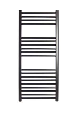 Radiador Toallero de Agua Ocean Negro 1120x500