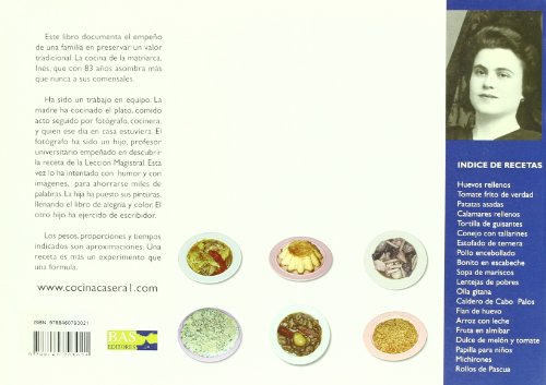 RECETAS DE LA MADRE I CURSO DE COCINA CASERA