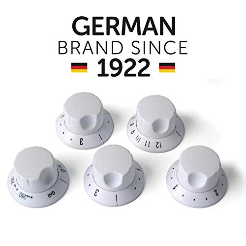 Reer 7998 - Protectores de seguridad para mandos de cocinas, 23,8 x 15 x 3,5 cm