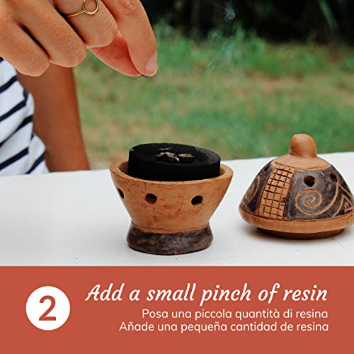 Resina Fresca de Incienso Natural de Palo Santo - Variedad Selecciòn - 6 gr - Calidad chamánica para fumigación y sublimador - Bursera Graveolens - rituales, Ceremonias, espiritualidad, meditación