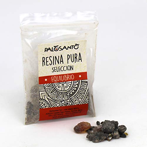 Resina Fresca de Incienso Natural de Palo Santo - Variedad Selecciòn - 6 gr - Calidad chamánica para fumigación y sublimador - Bursera Graveolens - rituales, Ceremonias, espiritualidad, meditación