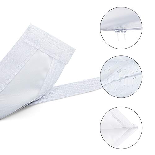 Rhodesy Aislamiento de Ventanas para Aire Acondicionado Móvil y Secadora, Adecuado para Unidad de Aire Acondicionado Portátil, Parada de Aire Caliente - Fácil de Instalar 300CM