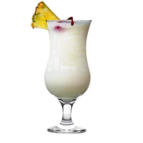 Rink Drink Copa para cócteles Piña Colada - 460 ml - Pack de 24 Especial para Fiestas