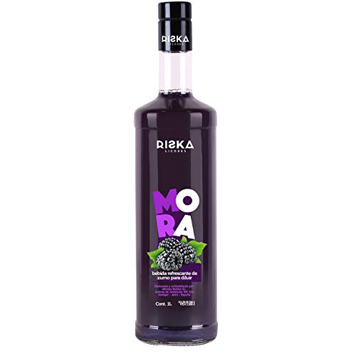 RISKA - Mora Licor sin alcohol 1 Litro