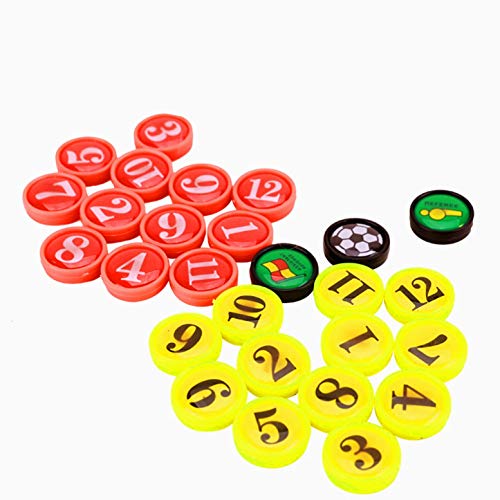 RoseFlower Carpeta Táctica de Futbol, Carpeta Pizarra Táctica de Entrenamiento Entrenador Magnéticas de Fútbol con Imanes, Lapiceros y Borrador (Tamaño: 45 x 30 cm)