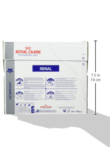 ROYAL CANIN Renal Cig Comida para Perros - Paquete de 10 x 150 gr - Total: 1500 gr