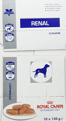 ROYAL CANIN Renal Cig Comida para Perros - Paquete de 10 x 150 gr - Total: 1500 gr