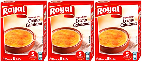 Royal preparado para Crema Catalana 120 gr. - [Pack de 3]
