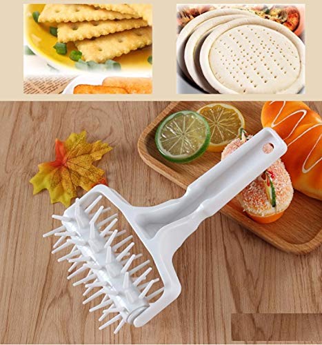 Rueda – Rodillo – Losangas cruzado – Decorar Galletas – Cortador de pasta – Pastel – Pastel – Salado – Tortellitas – Color aleatorio