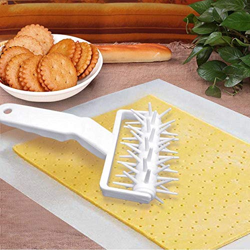 Rueda – Rodillo – Losangas cruzado – Decorar Galletas – Cortador de pasta – Pastel – Pastel – Salado – Tortellitas – Color aleatorio