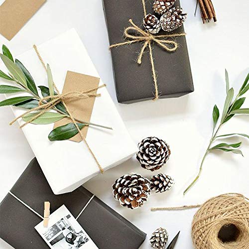 RUSPEPA Rollo De Papel Kraft Blanco - 76.2 Cm X 30 - Papel Reciclado Perfecto Para Manualidades, Arte, Envoltura De Regalos, Embalaje, Postales, Envío, Material De Embalaje Y Paquete