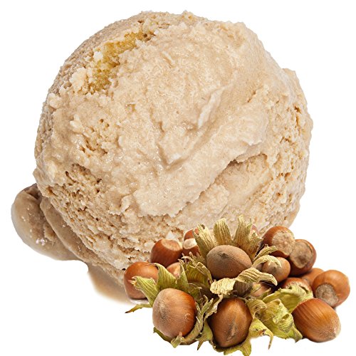 Sabor de avellana 1 Kg de helado suave danés Helado de Gino Gelati helado suave en polvo