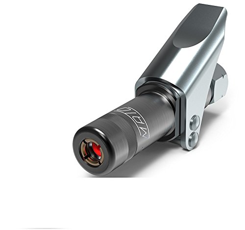 Safelock - Acoplador de pistola de engrase de liberación rápida de 4 mandíbulas hidráulico Zerk