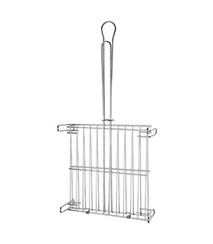SATURNIA 8160129 Parrilla Barbacoa Doble 40x40 cm