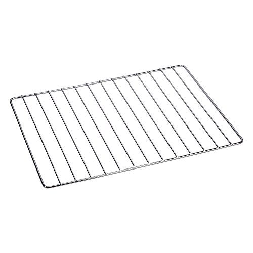 Sauvic 02560 Rejilla de horno cromada, 44,5 x 34 cm, Acero, Plateado