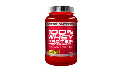 Scitec Nutrition 100% Whey Protein Professional Proteína Limón, Tarta de Queso - 920 g