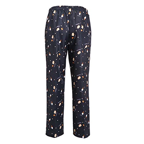 sharprepublic Pantalones Holgados de Cocinero Uniformes de Cocina Ropa de Trabajo de Restaurante Transpirable Secado Rápido - Helado, XL