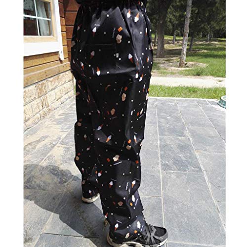 sharprepublic Pantalones Holgados de Cocinero Uniformes de Cocina Ropa de Trabajo de Restaurante Transpirable Secado Rápido - Helado, XL