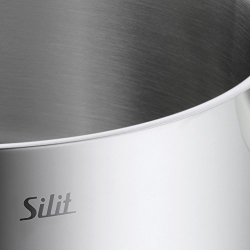 Silit Tapa de Cristal Cacerola de Alta Borde, Plata, 16 cm