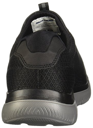 Skechers Men's Summits Trainers, Black (Black/Charcoal), 9 UK (43 EU)