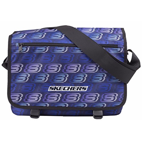Skechers - Mochila bandolera modelo Original Unisex (Talla Única/Azul)
