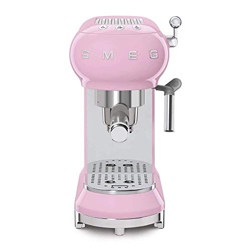 Smeg ECF01PKEU cafetera, Rosa