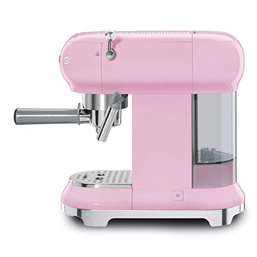 Smeg ECF01PKEU cafetera, Rosa