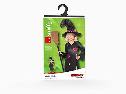 Smiffy's 35655 - Disfraz de bruja para niña, talla 3-4 años, T2