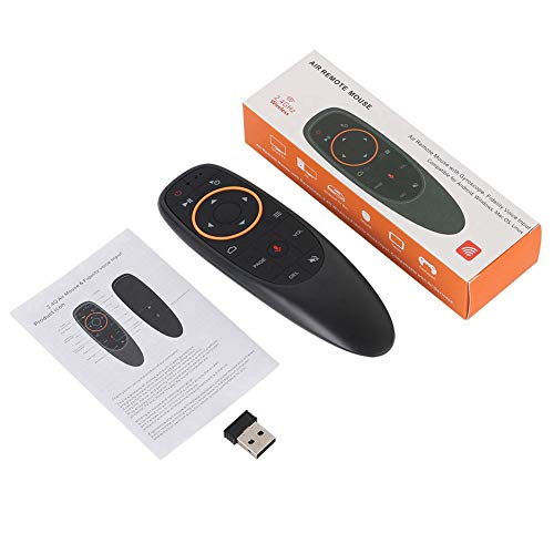 Socobeta Controlador de Voz Air-Mouse Control Induction 2.4G para TV Box PC