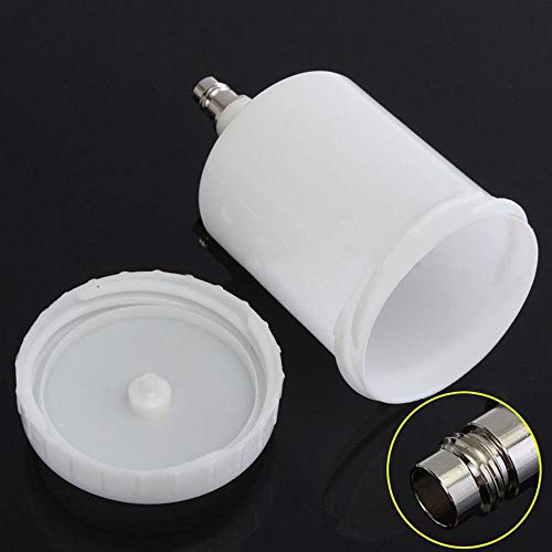 SODIAL 600Ml Plástico Hvlp Taza de Pintura Maceta para Sata Rociador Vaso Conector Chorro Rociador de Pintura